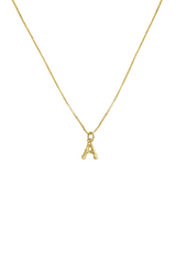 DAINTY INITIAL NECKLACE