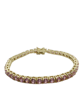 Pink-Tennis-Bracelet-Layers-of-Jewelry
