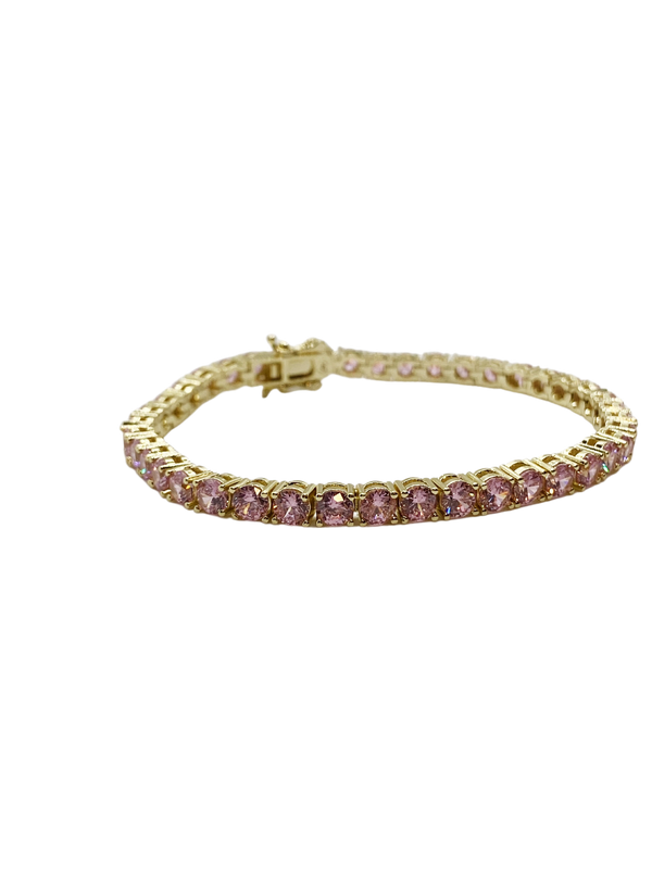 Pink-Tennis-Bracelet-Layers-of-Jewelry