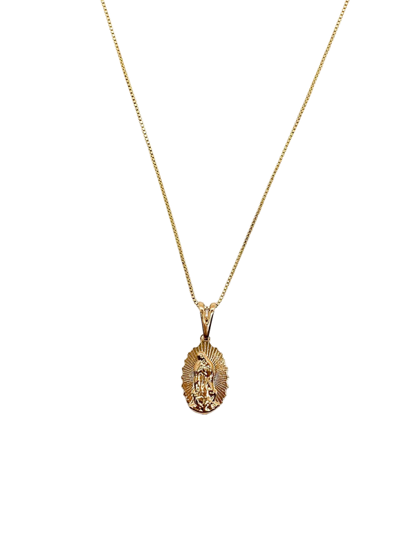 Gold-Virgencita-Necklace-Layers-of-Jewelry