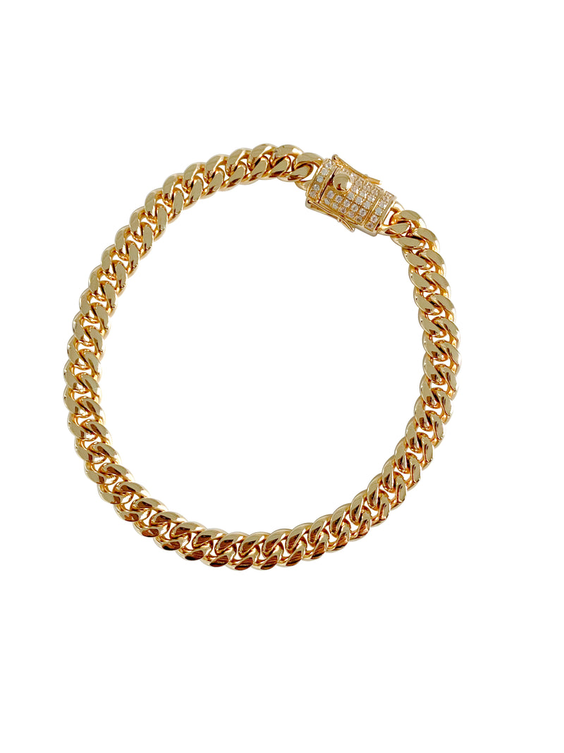 Classic-Cuban-Link-Anklet-Layers-of-Jewelry